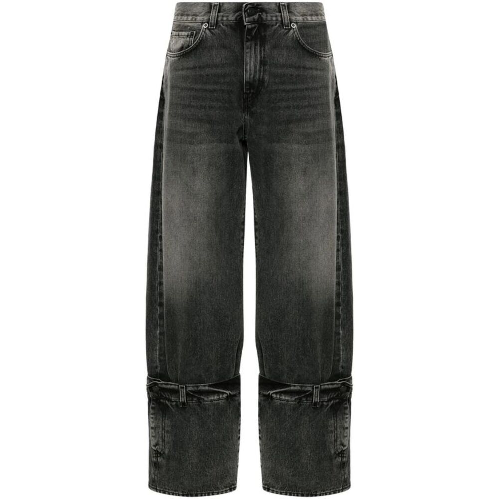 Haikure Black Denim - Wide-Leg Jeans Women